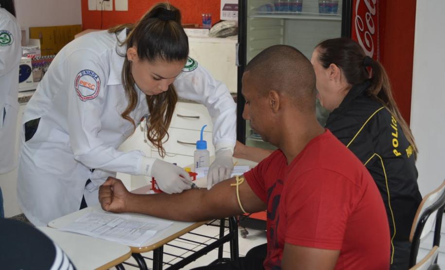 Batalhão da PM de Maringá e Colorado (PR) promove a V Ação de Saúde Preventiva para os policiais da unidade