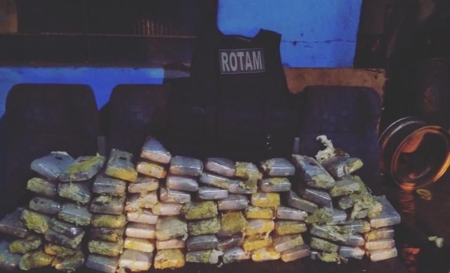 Denúncia leva a PM a apreende carga de cocaína avaliada em R$ 4 milhões no Oeste do estado