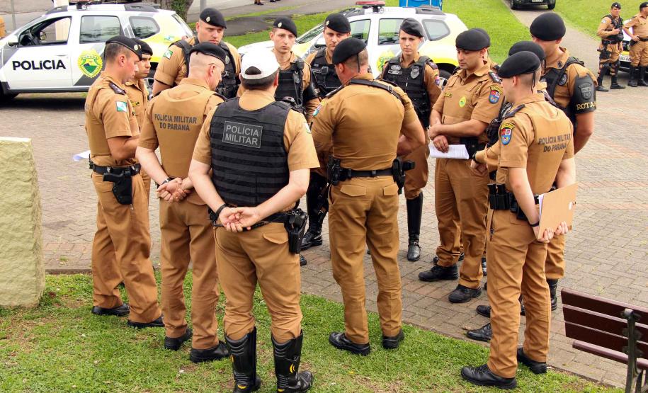 Operação Todos Por Um II reforça o policiamento da região central de Curitiba com a participação de 240 policiais militares
