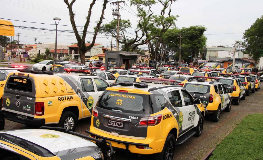Operação Todos Por Um II reforça o policiamento da região central de Curitiba com a participação de 240 policiais militares