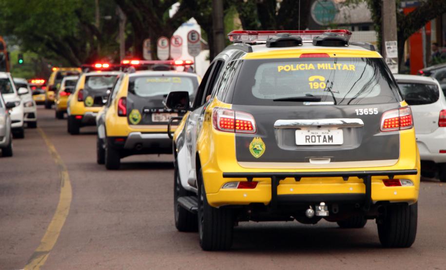Operação Todos Por Um II reforça o policiamento da região central de Curitiba com a participação de 240 policiais militares