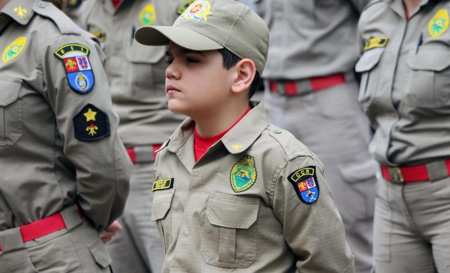 Corpo de Bombeiros do Paraná comemora 107 anos com entrega de medalhas e homenagens em Curitiba, na Capital do estado
