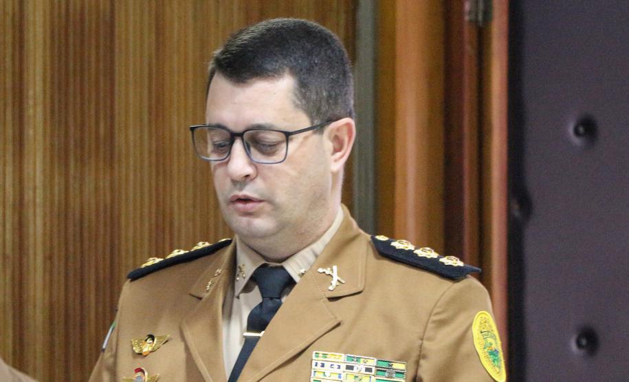 Solenidade marca troca de comando do BPRv em Curitiba, na Capital do estado