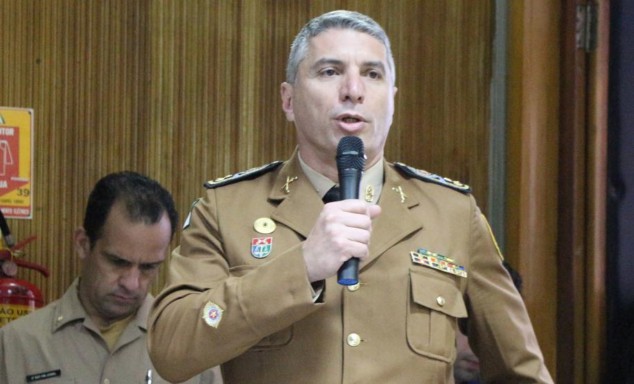 Solenidade marca troca de comando do BPRv em Curitiba, na Capital do estado