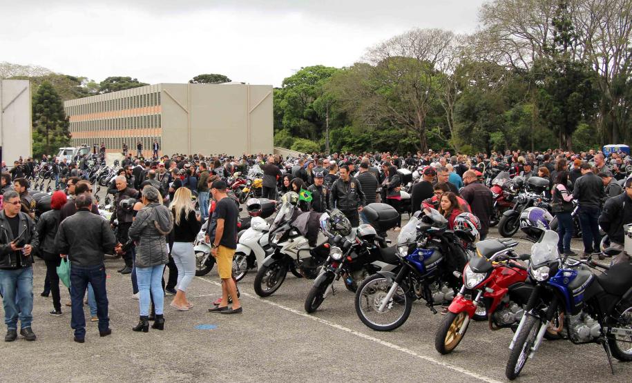 Em alusão ao 9º aniversário, BOPE promove o 3º Passeio Motociclístico e reúne mais de 500 participantes em São José dos Pinhais (RMC)