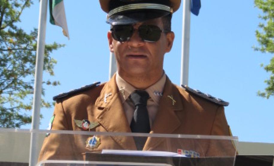 Evento alusivo ao 42º aniversário do 10º BPM reúne ex-comandantes da unidade em sua sede, em Apucarana (PR)