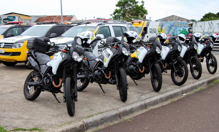 Mais de 240 policiais militares estão atuando na 2ª fase da Operação Todos Por um no bairro Cidade Industrial de Curitiba (CIC)