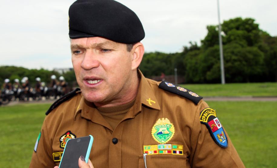 Mais de 240 policiais militares estão atuando na 2ª fase da Operação Todos Por um no bairro Cidade Industrial de Curitiba (CIC)