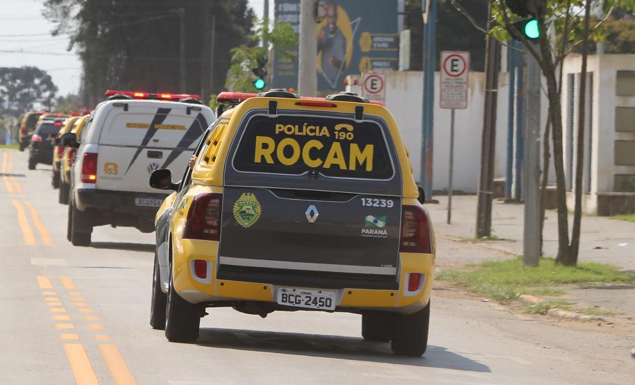 Operação Integrada entre Polícia Militar, Força Nacional e Guarda Municipal coloca mais de 100 policiais nas ruas de São José dos Pinhais