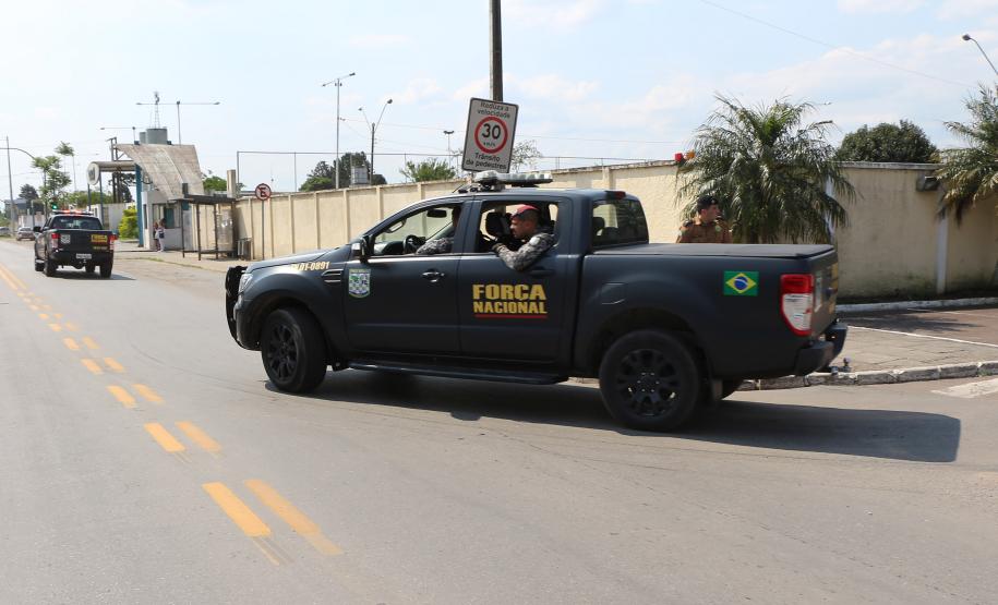 Operação Integrada entre Polícia Militar, Força Nacional e Guarda Municipal coloca mais de 100 policiais nas ruas de São José dos Pinhais