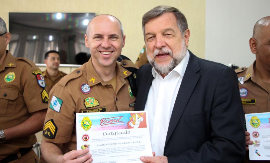Formatura instrutores Proerd