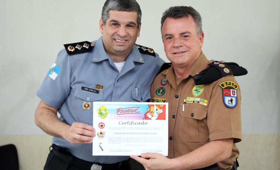 Formatura instrutores Proerd