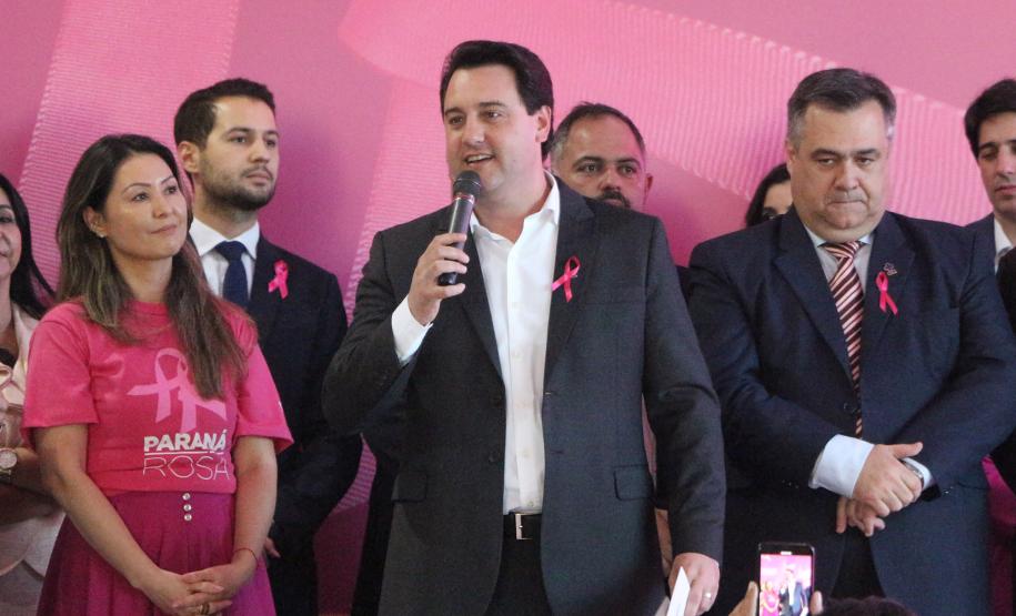 Polícia Militar e Corpo de Bombeiros participam de cerimônia de abertura do Paraná Rosa em Curitiba