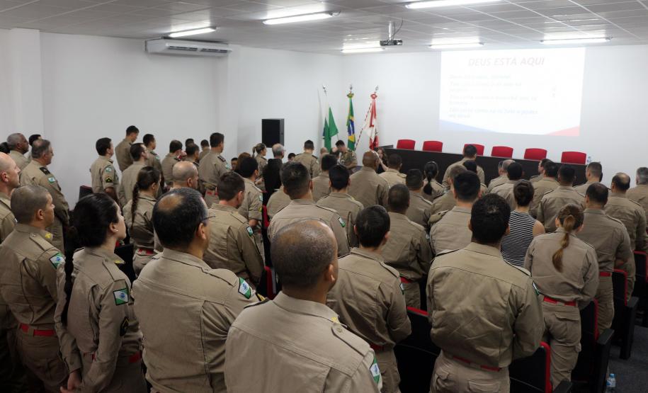 Corpo de Bombeiros inicia as comemorações aos 107 anos da Corporação com culto ecumênico de Ação de Graças em Curitiba