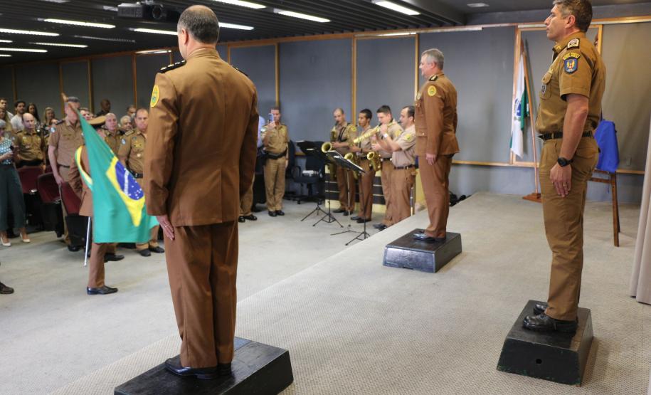 Diretoria de Desenvolvimento Tecnológico e Qualidade recebe novo chefe durante solenidade em Curitiba