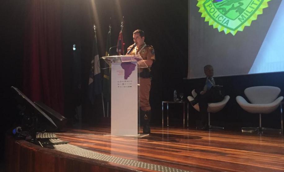 Policiamento em rodovias estaduais do Paraná é destaque no Seminário Raízen Sudeste, em São Paulo