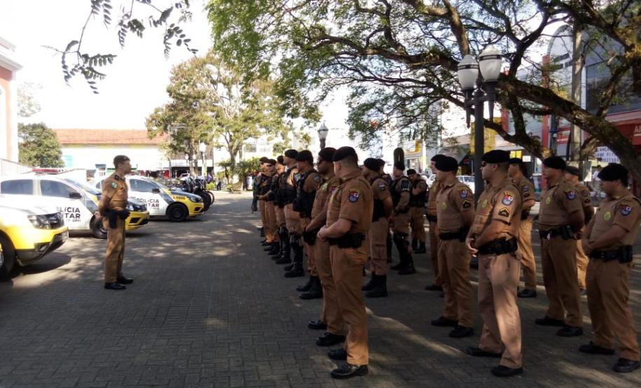 Campo Largo e Balsa Nova (RMC) recebem a 35ª edição da Operação União e mais de 190 pessoas são abordadas