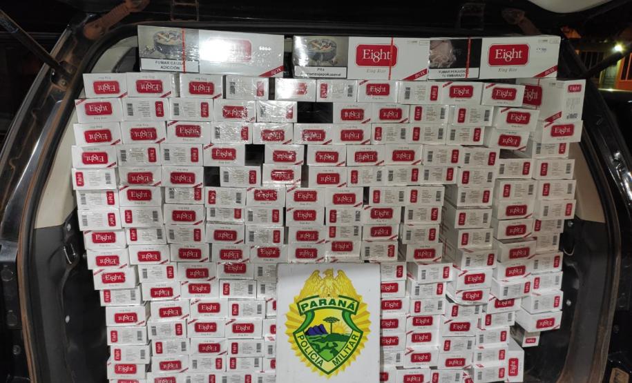 Em situações distintas, BPFron apreende cigarros contrabandeados e mais de 14 quilos de maconha no Oeste do Paraná