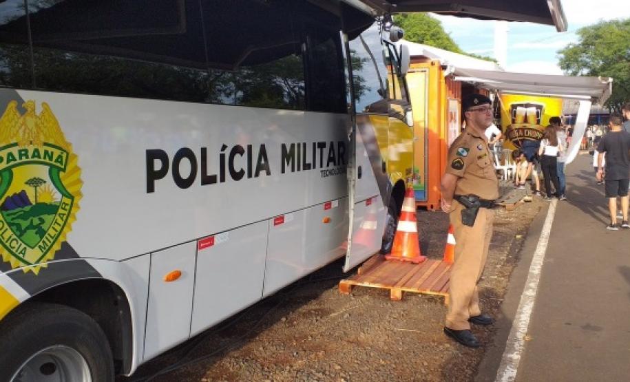 Com tecnologia, PM leva mais segurança para a Inventum 2019 em Pato Branco (PR)