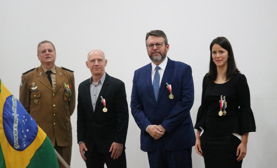 Manifestação de apoio e homenagens marcam o primeiro aniversário do 28 Batalhão da Polícia Militar na Lapa (PR)