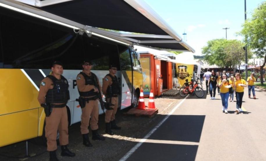 Com tecnologia, PM leva mais segurança para a Inventum 2019 em Pato Branco (PR)