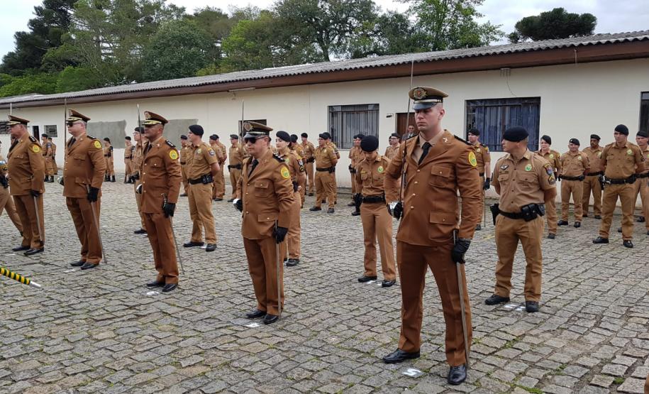 Batalhão de Guarda da PM comemora 55 anos de criação com solenidade em Piraquara, na RMC