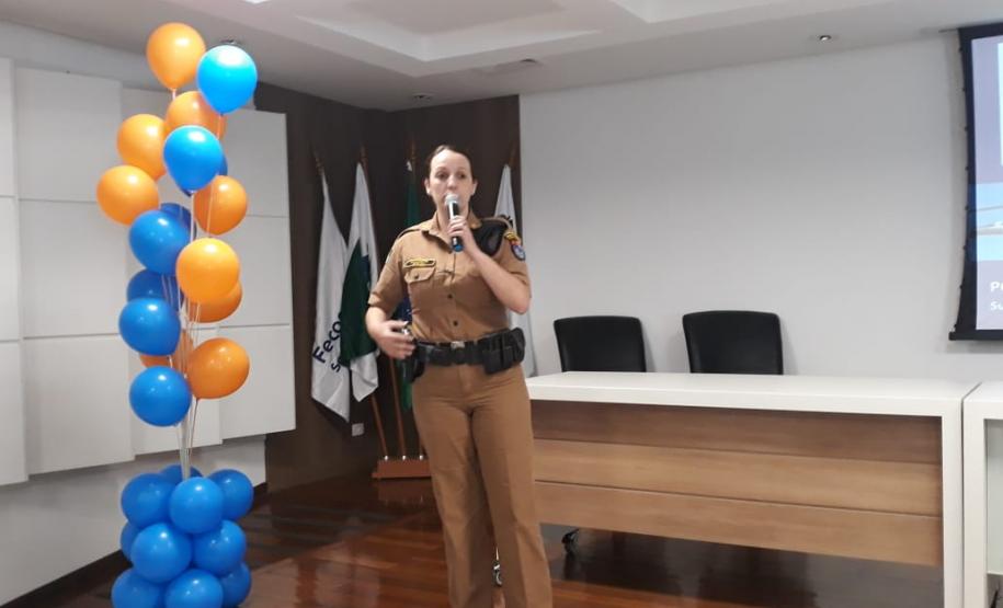 Feira de Profissões no SENAC de Paranaguá conta com a presença de policiais palestrantes