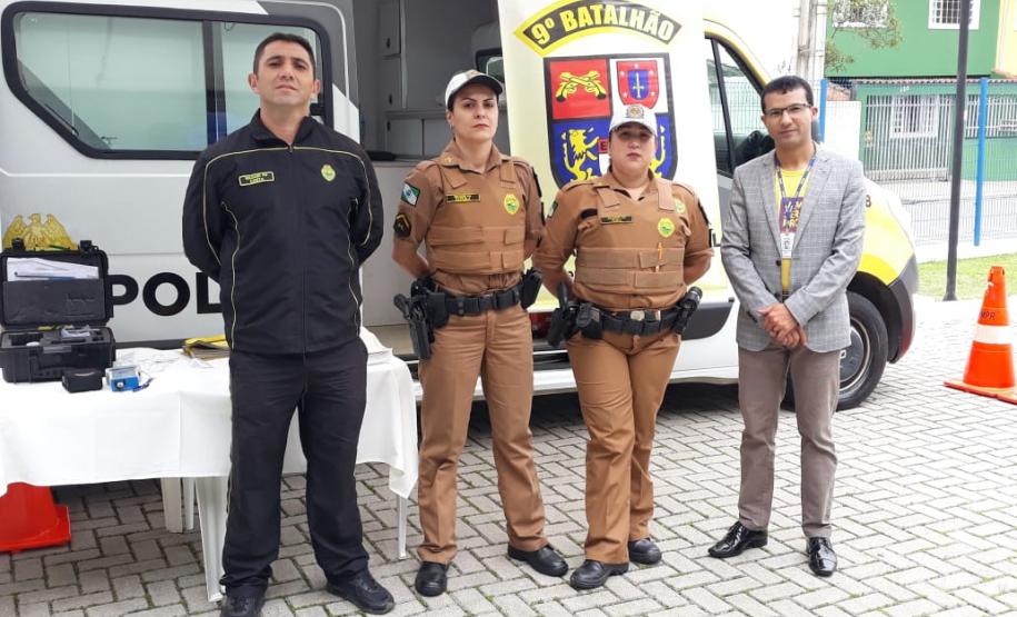 Feira de Profissões no SENAC de Paranaguá conta com a presença de policiais palestrantes