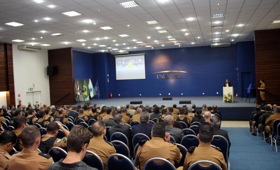 Batalhão de Polícia de Trânsito recebe novo Comandante durante solenidade em Curitiba