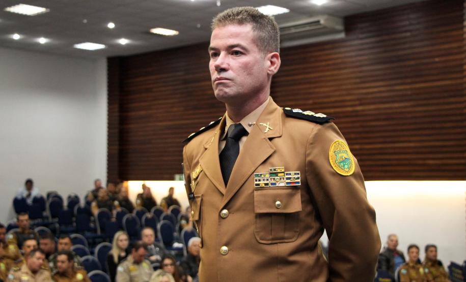 Batalhão de Polícia de Trânsito recebe novo Comandante durante solenidade em Curitiba