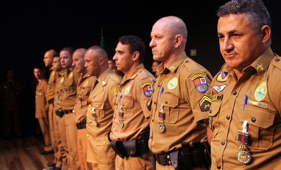 Batalhão responsável pela Região Norte da RMC comemora sete anos com entrega de medalhas e homenagens