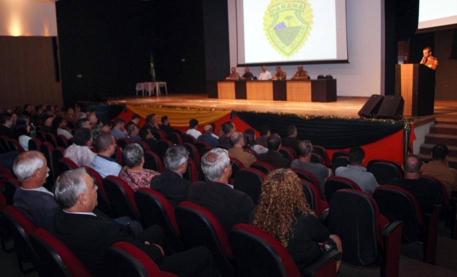 Batalhão responsável pela Região Norte da RMC comemora sete anos com entrega de medalhas e homenagens