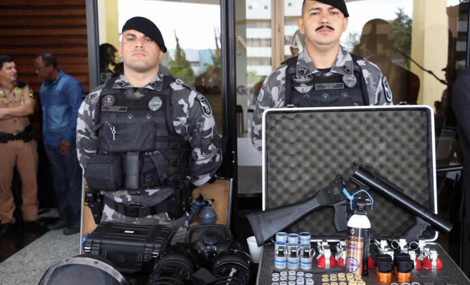 BOPE comemora nove anos de criação com entrega de medalhas e homenagens em Curitiba