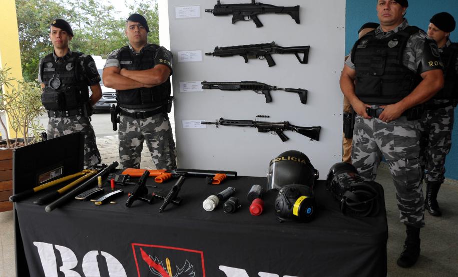 BOPE comemora nove anos de criação com entrega de medalhas e homenagens em Curitiba