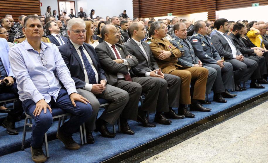 BOPE comemora nove anos de criação com entrega de medalhas e homenagens em Curitiba