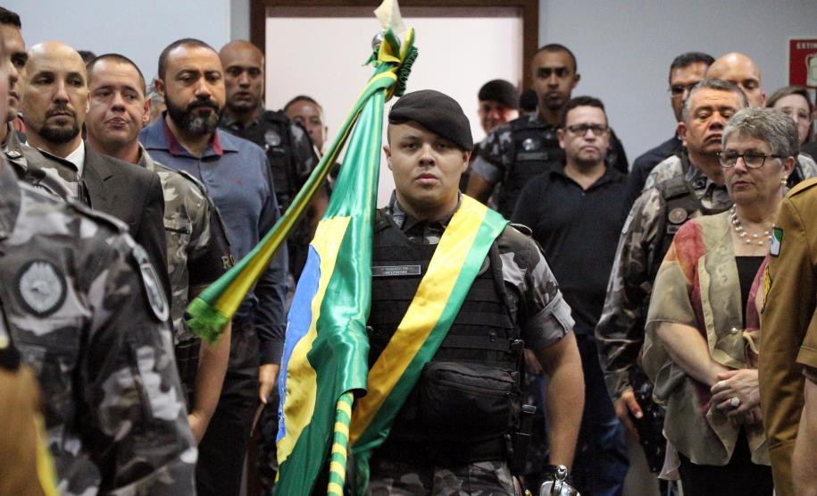 BOPE comemora nove anos de criação com entrega de medalhas e homenagens em Curitiba