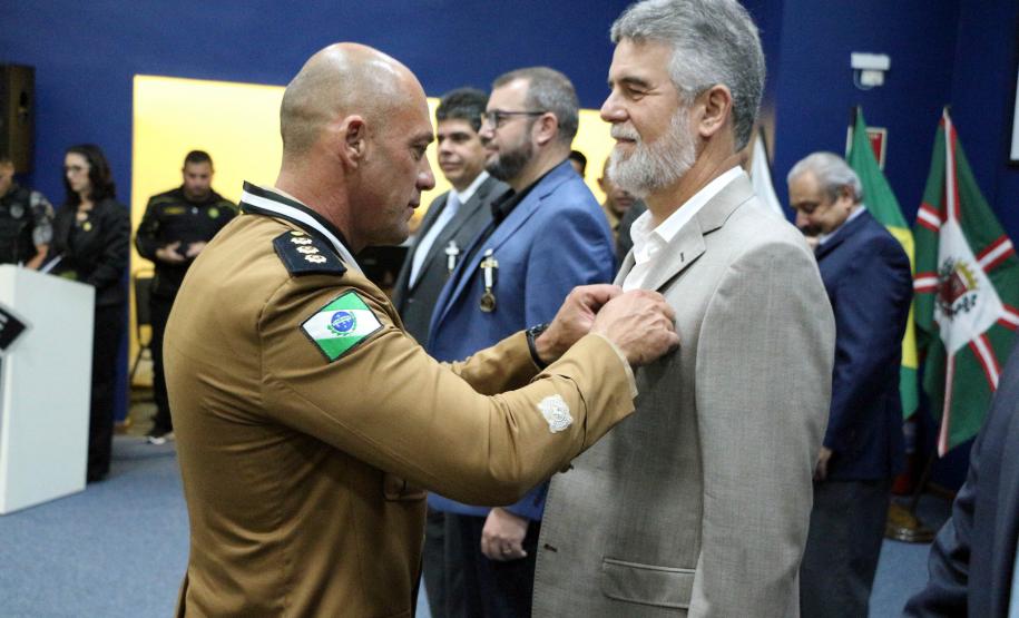 BOPE comemora nove anos de criação com entrega de medalhas e homenagens em Curitiba