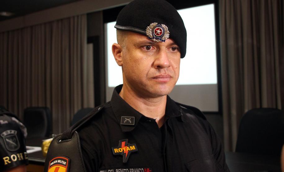 Policiais militares do Paraná e de outros estados participam da aula inaugural do III Curso da RONE em Curitiba