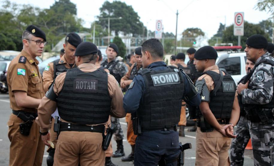 Abordagens e policiamento ostensivo são intensificados em São José dos Pinhais com Operação Integrada
