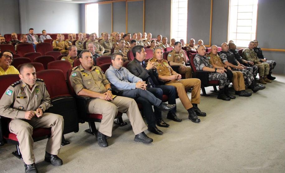 O IV Curso de Especialização em Cinotecnia tem aula inaugural no Quartel do Comando-Geral da PM em Curitiba