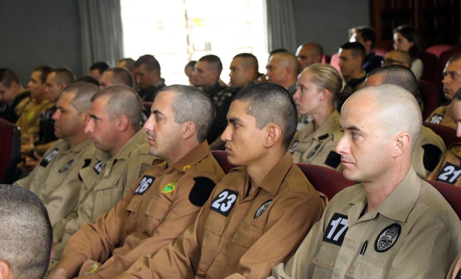 O IV Curso de Especialização em Cinotecnia tem aula inaugural no Quartel do Comando-Geral da PM em Curitiba