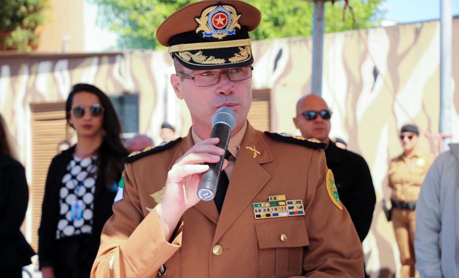 Batalhão responsável pelo policiamento da região Leste de Curitiba recebe novo Comandante durante solenidade