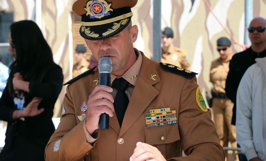 Batalhão responsável pelo policiamento da região Leste de Curitiba recebe novo Comandante durante solenidade