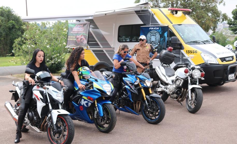 Mais de 200 pessoas se reúnem na 5ª Edição do Passeio Motociclístico do Pelotão de Trânsito em Ponta Grossa (PR)