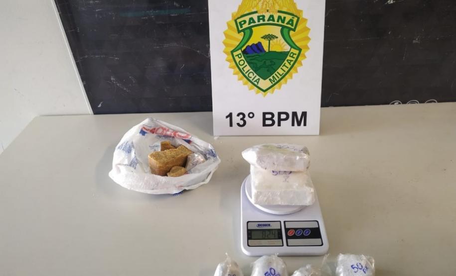 Após denúncia, PM prende homem e apreende mais de 1,4 quilos de drogas e armas em Curitiba