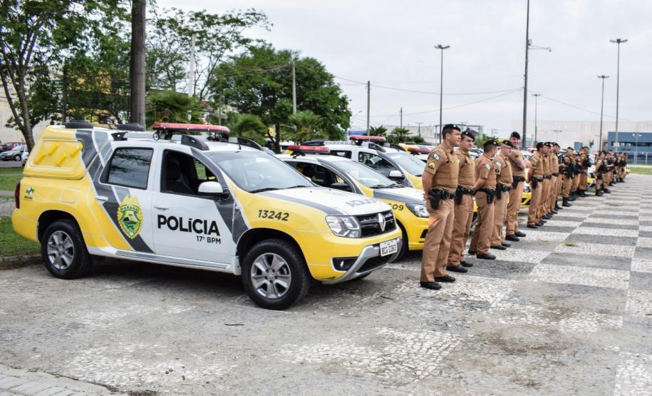 Operação União XXXIX do 17º Batalhão reforça segurança na Região Metropolitana de Curitiba