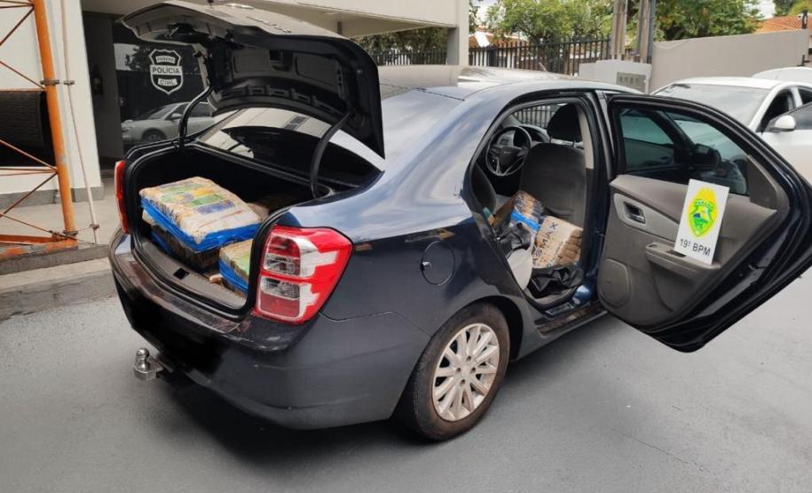 PM apreende mais de 650 quilos de maconha durante abordagem em Ouro Verde do Oeste (PR)