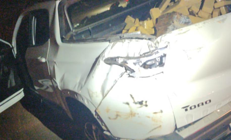 PM apreende quase 400 quilos de maconha e veículo após acompanhamento tático em Ouro Verde (PR); condutor é preso