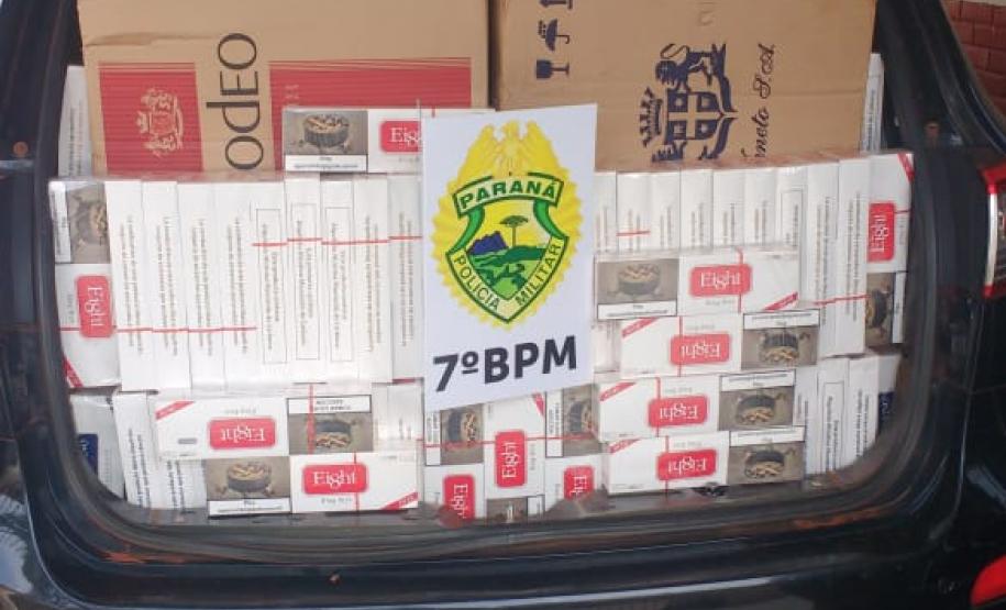 PM recupera caminhão e faz diversas apreensões no Noroeste do estado