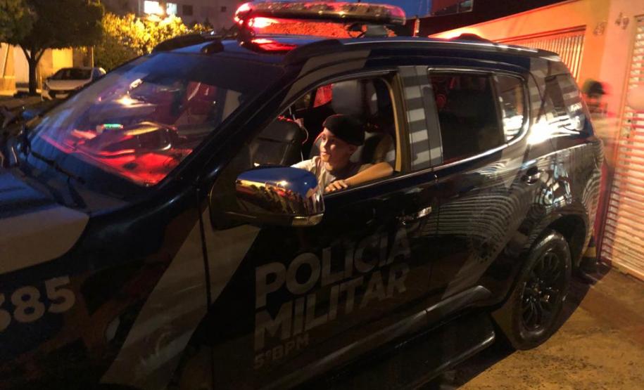 Policiais militares do Choque de Londrina são convidados para aniversário de menino que sonha em ser policial